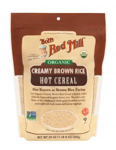 Organic Creamy Brown Rice Hot Cereal