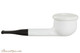 Nording Shorty White Tobacco Pipe Right Side