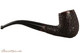 Brigham Voyageur 165 Tobacco Pipe - Bent Egg Rustic Right Side