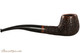 Brigham Voyageur 136 Tobacco Pipe - Bent Brandy Rustic Right Side