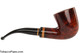 Lorenzetti Caesar 47 Tobacco Pipe - Bent Dublin Smooth Right Side