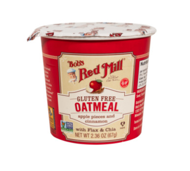 Bob's Red Mill Gluten Free Apple Cinnamon Oatmeal Cup photo